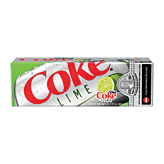 Diet Coke Lime&nbsp;Cola&nbsp;12 Oz Fridge Pack Full-Size Picture